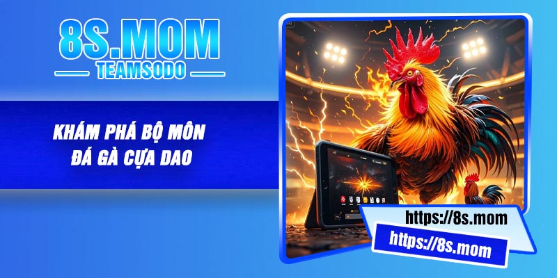 Khám phá bộ môn đá gà cựa dao